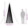 LED Christmas Tree 688 Cold White LEDs 300 cm