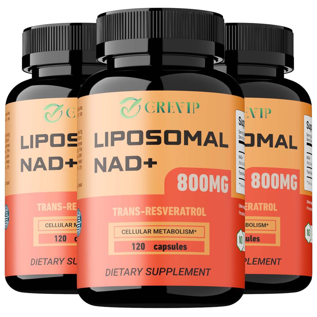 Trans-resveratrol capsules, 800 mg per serving, highly absorbable supplement, suitable for both men and women.