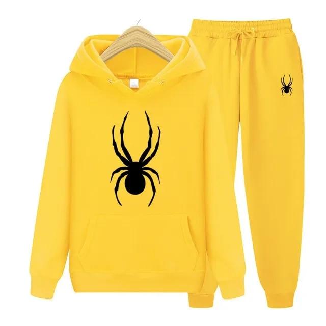 Women's Hoodie Set Spring and Fall Women's Suit Fashion Hoodie + Pants 2-piece Women's Casual Jogging Tracksuit