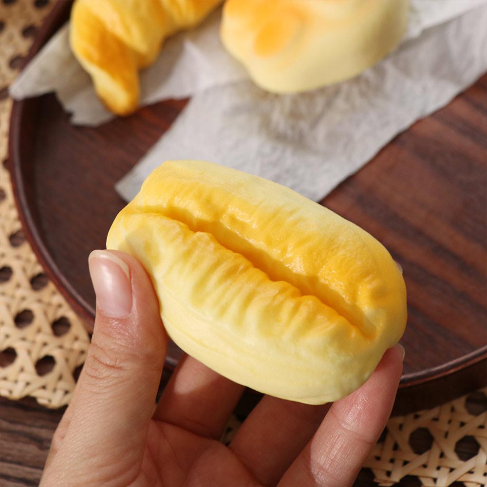 Sticky Croissant Squishy Toy Slow Rising Slow Rebound Toy Sensory Fidget Ball Office Workers
