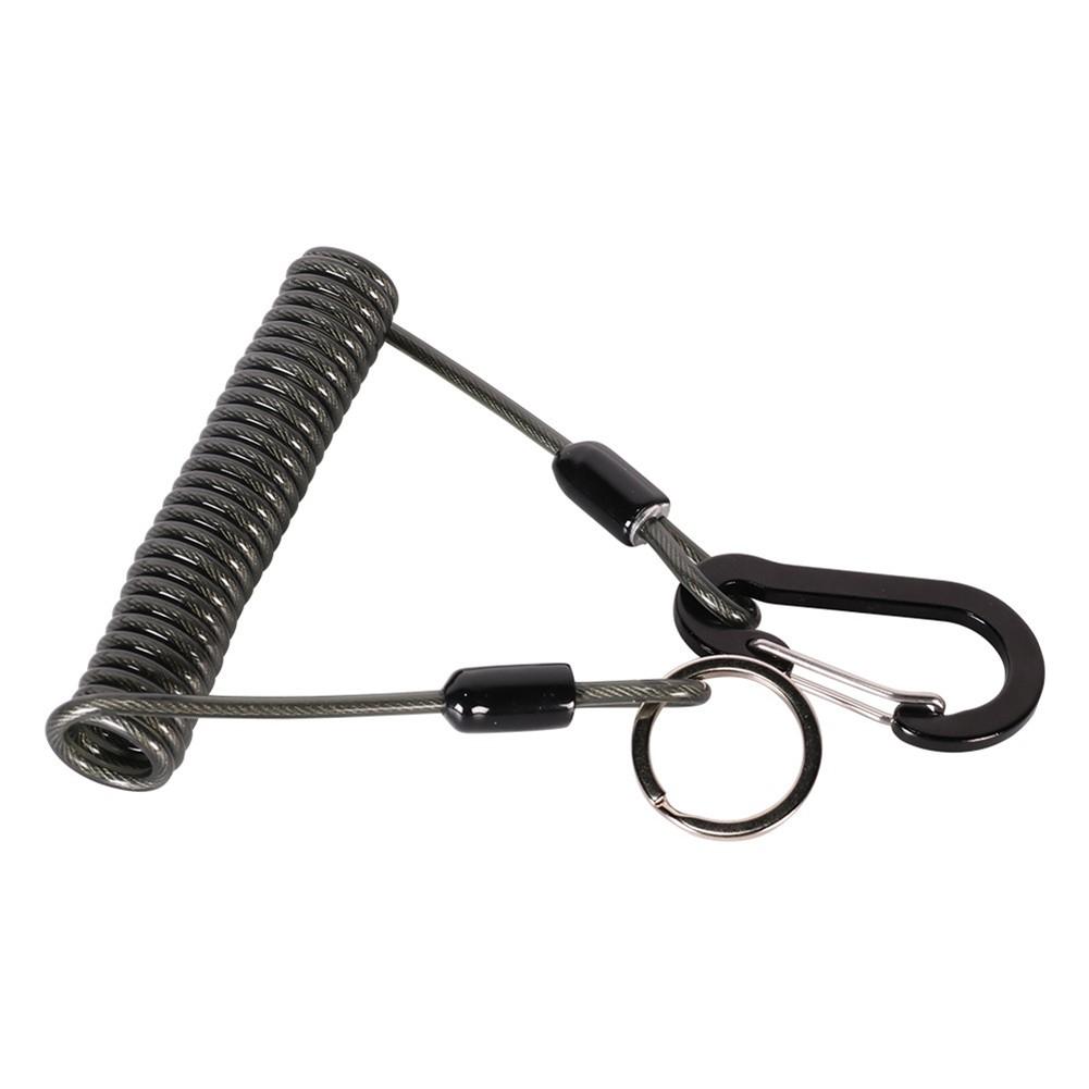 Wire Spring Rope Anti-lost Equipment Stainless Steel + Plastic