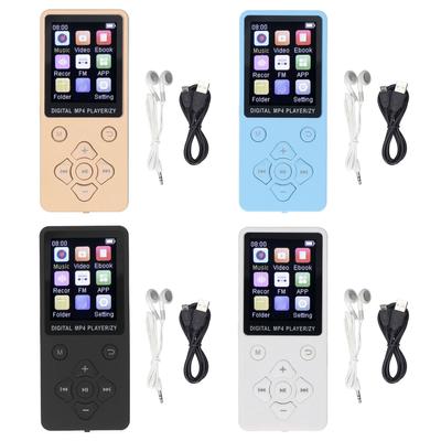 Mp3 Mp4 плеер супер тонкий 1,8 дюймовый цветной экран Bluetooth 5.0 встроенный 64 ГБ HiFi портативный цифровой мю