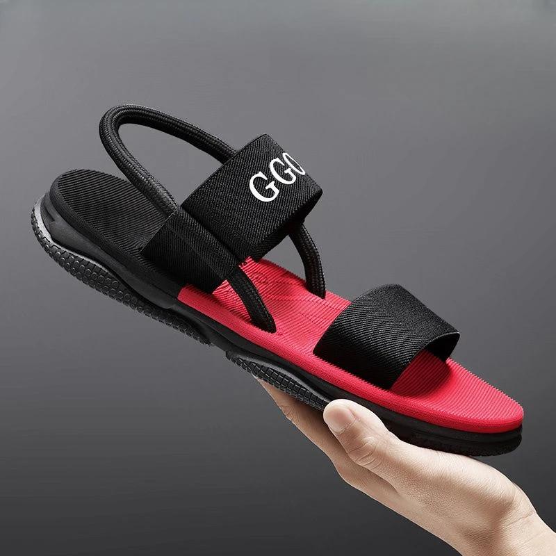 FashionHeight With Platform Casual Eva Men's Sandal Open Toe Male Shoe New Fashion Summer 2024 High Quality Design Comfortable Original