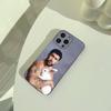 Чехол для телефона рэпера Bad Bunny для iPhone 17,16,15,14,13,12,11 Pro Max,16Plus,XS Легкий и практичный Мягкий черный чехол