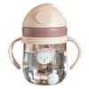 Baby Straw Drinking Cup with Handle No Leakage Safe Clear Scale Toddler Infant Water Training