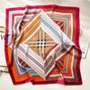 70 * 70cm New Silk Small Square Scarf For Women'S Neck Protection Professional Scarf Versatile Hair Tie Headscarf Scarf