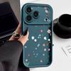 Мягкий чехол из ТПУ для iPhone 17 Pro 15 16 Pro Max 14 13 Pro Max 16e 17e Черный с принтом цветов, Конфетный цвет, Силиконовая задняя крышка