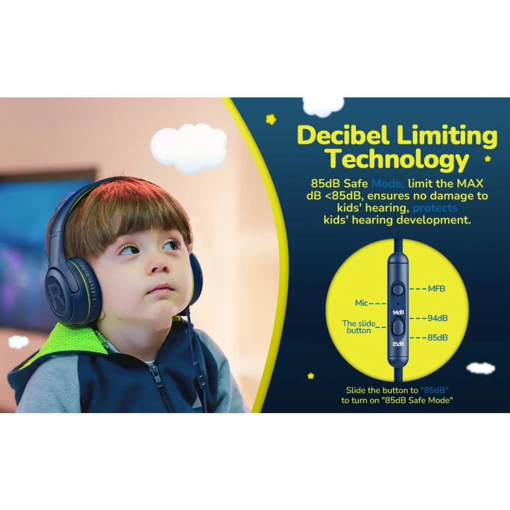 Гарнитура AT2, 3,5-мм стереонаушники для игр с объемным звучанием и микрофоном, мягкие наушники с эффектом памяти для ПК, ноутбука, детей, школьников