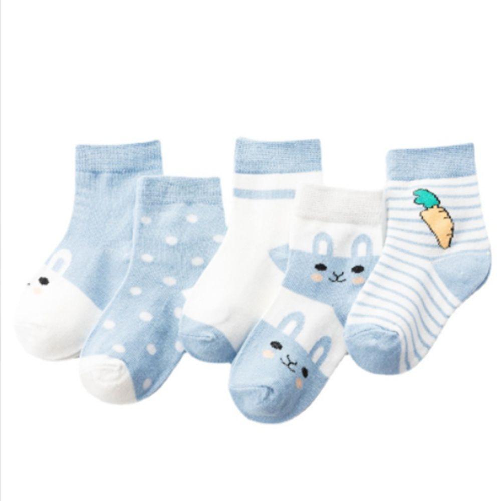 Cozy 1-3-6 Years Old Cute Cotton Short Socks Boys and Girls Baby Newborn Baby Socks