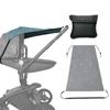 Baby Stroller Accessories Windproof Waterproof UV Protection Sunshade Cover for Kids Baby Prams Car Outdoor Activities