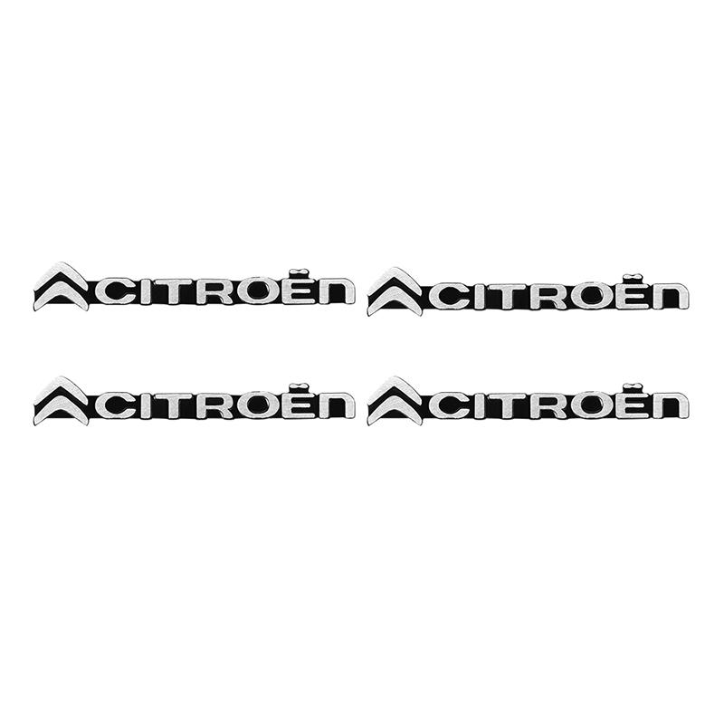 WYGL9 For Citroen C1 C2 C3 C4 C5 C6 C8 C4L DS3 DS4 DS5 DS5LS DS6 3D Car Styling Sticker Aluminum Emblem interior Speaker audio Badge