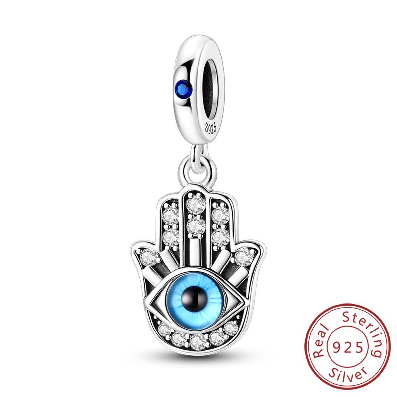 Silve Charms Бусины Кролик Робот Любовь Щенок Собака Шарм Подходит Оригинальный Браслет Бангл Подвеска Подвеска Женские Украшения Подарок