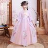 Qiz Hanfu qadimiy kostyum bolalar Xitoy uslubi kichkina qiz kiyimi Tang liboslari malika yubka milliy kostyum bolalar