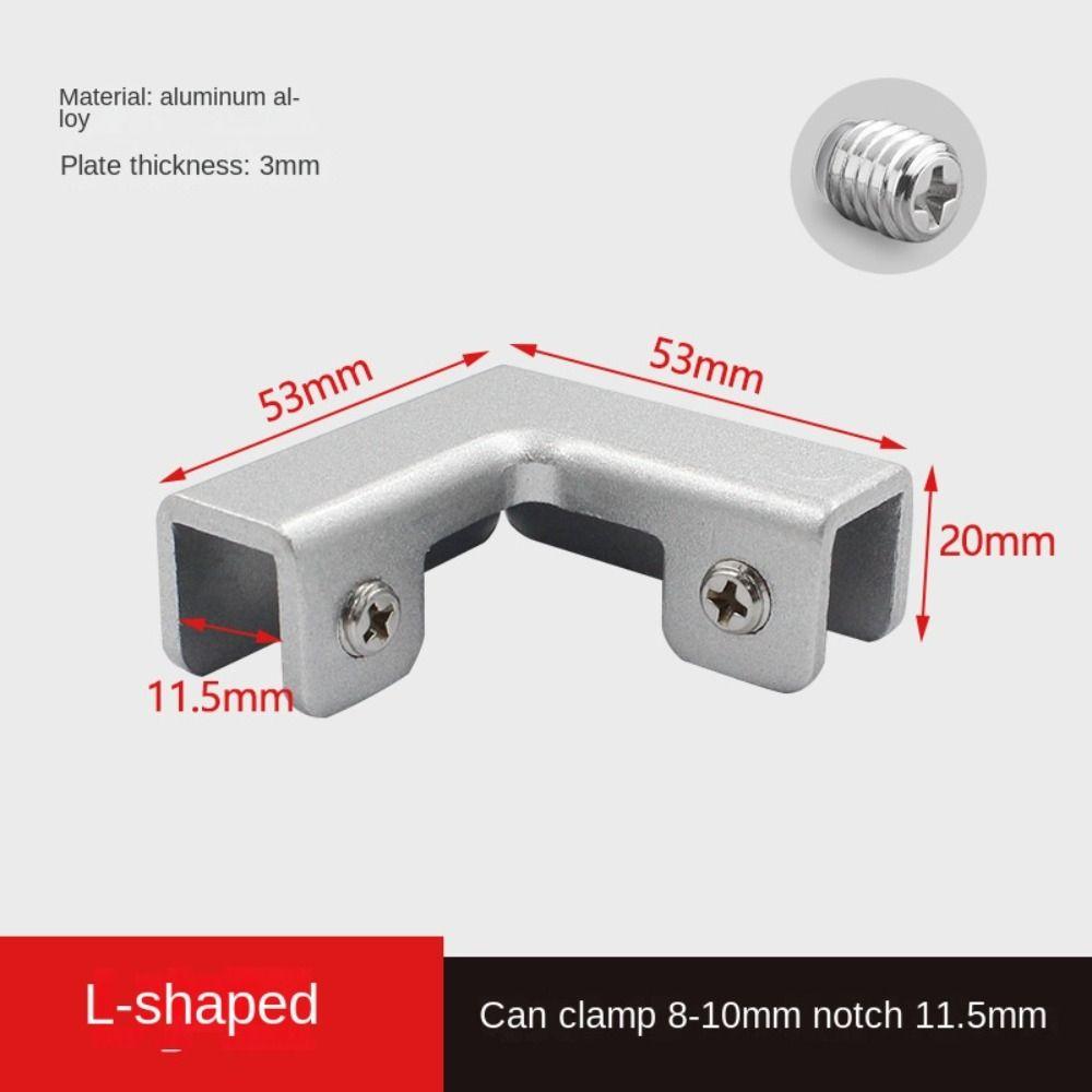 Усиливающий стеклянный зажим Т-образный фиксирующий зажим Новый угловой протектор Стекло