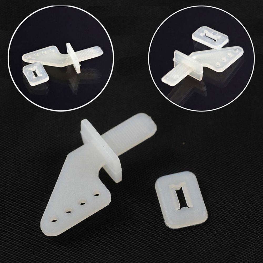 5/10Pcs Hot Nylon Four-hole Quick Adjustment Rocker RC Model Airplane KT Rudder Angle Control Horns