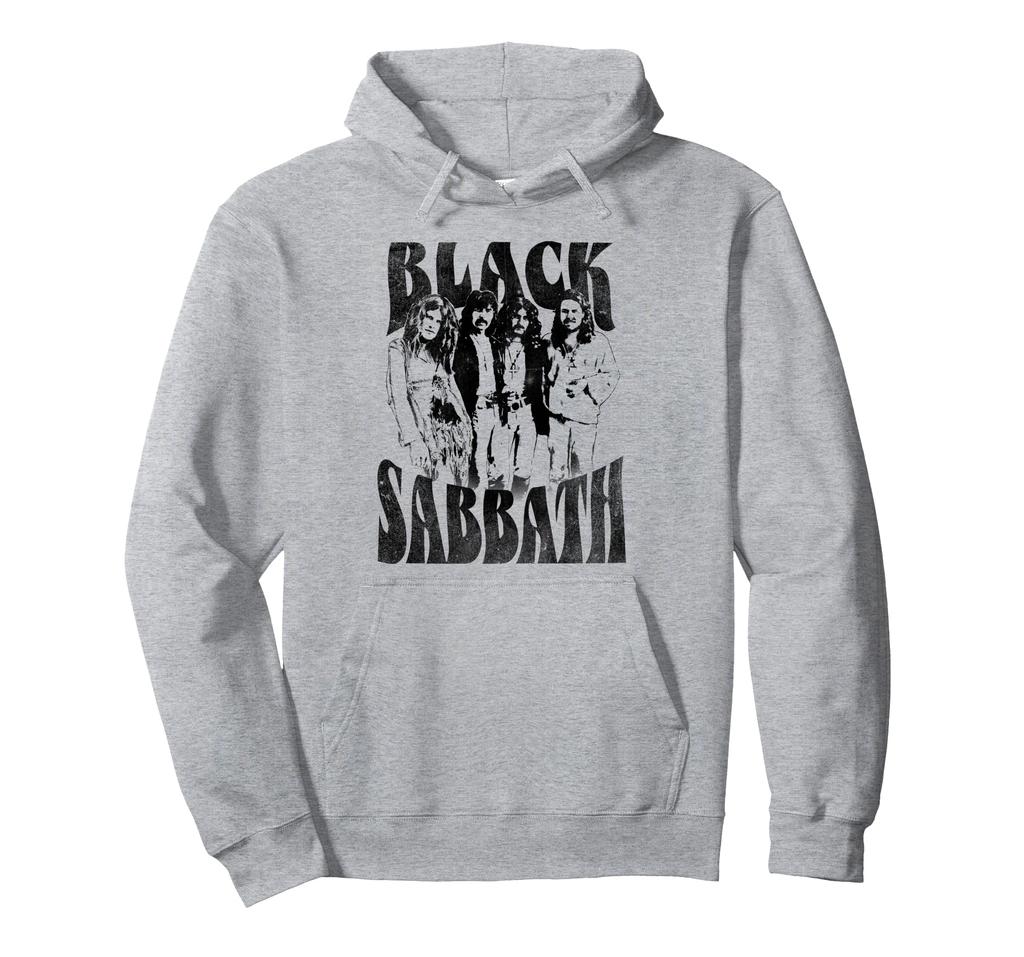 Официальная толстовка с групповым фото Black Sabbath