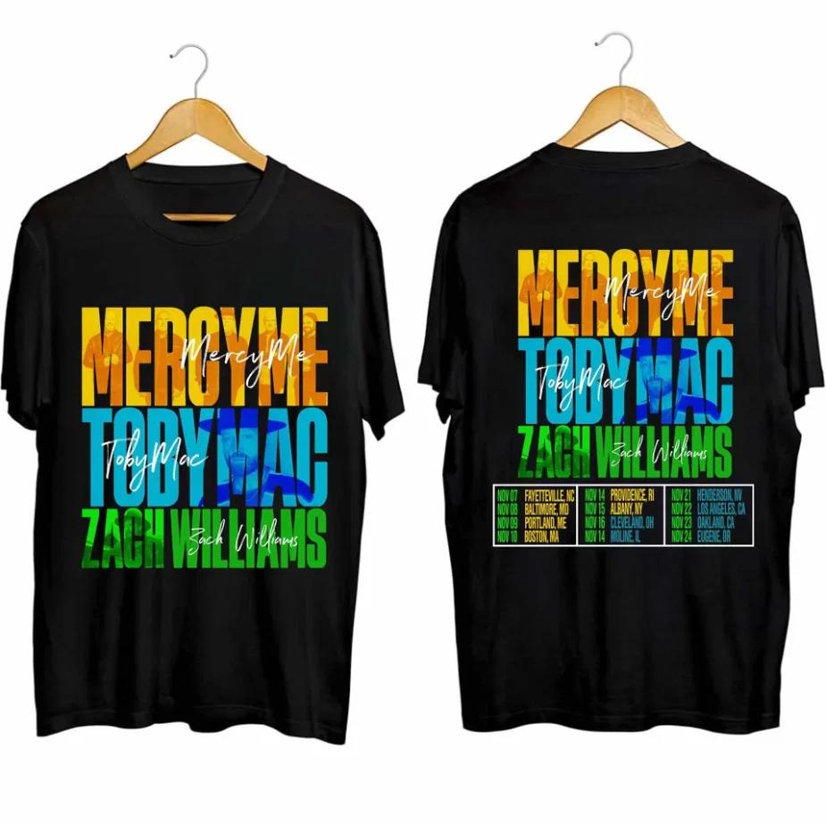 TobyMac MercyMe Zach Williams 2024 Concert Tour Tee