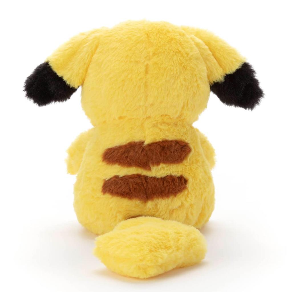 Takara Tomy Arts Pyokorin Pikachu Plush 25cm Wide (TAKARATOMY A.R.T.S) Pokémon Toy, Approx.