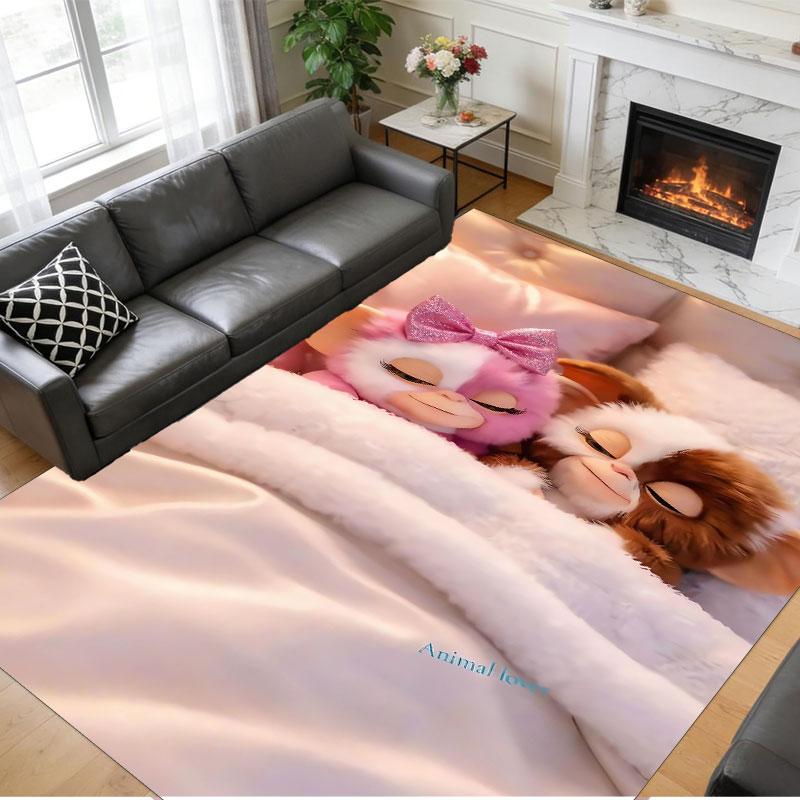 Crystal Velvet Rug Soft Non Slip Indoor Floor Mat Home DecorGremlins Gizmo