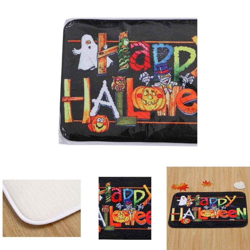 Premium Quality Halloween Floor Rug With Non Slip Design For Front Door Home Decor