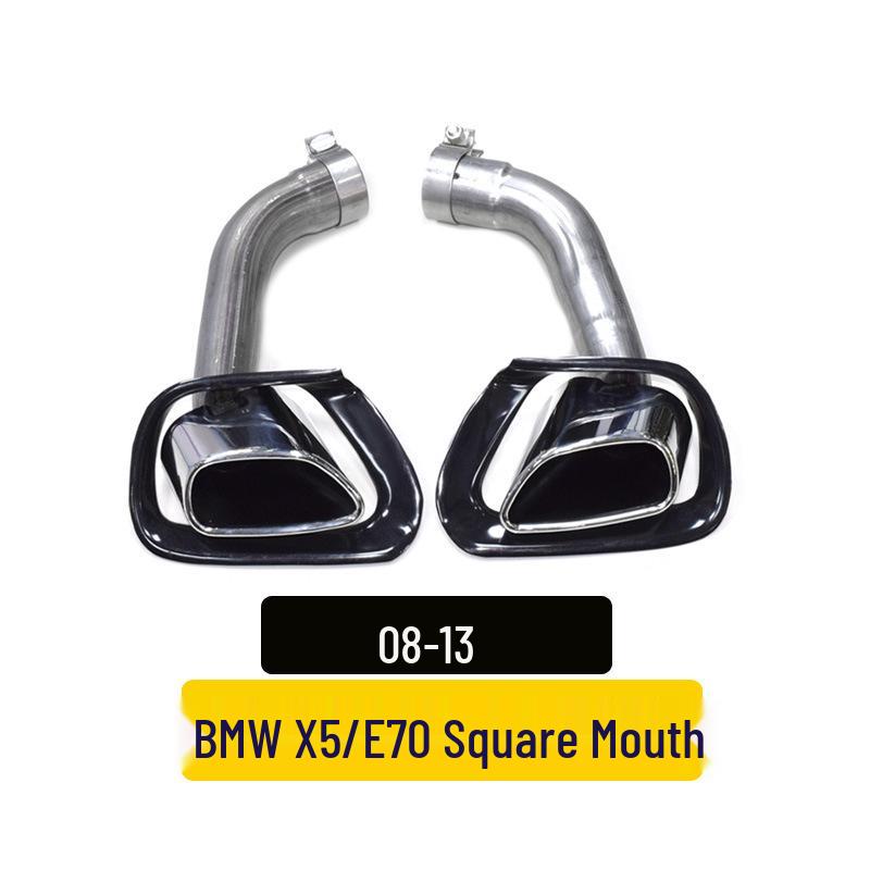 Квадратная насадка на глушитель из нержавеющей стали для BMW X5 E70 08-13