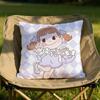 Candy Brand FFujiya Cushion Cover Soft Reversible Durable Pillow Cover MultiScene Use for Home Car Daily Comfort