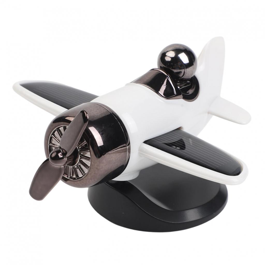 Pilot Car Decoration Solar Propeller Ornament Exquisite Design