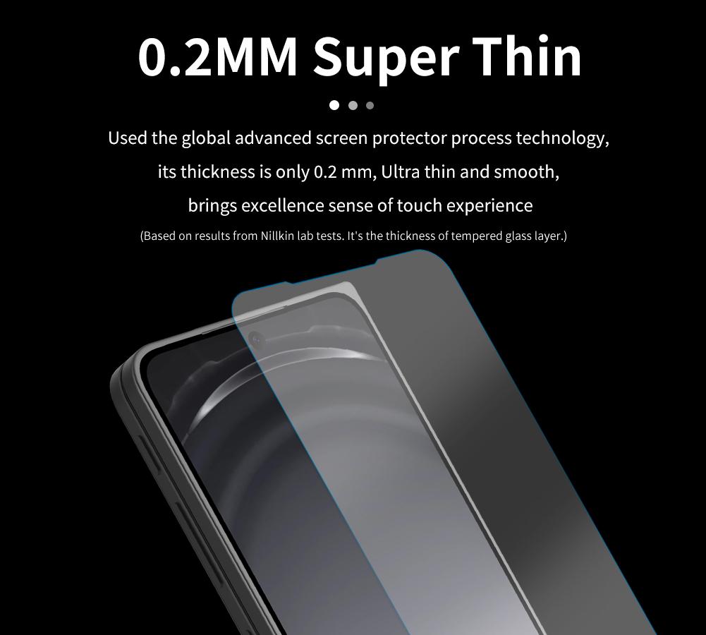 NILLKIN Tempered Glass For Redmi K100 Pro Max Protector Film Anti-Oil Oleophobic Coating 9H FM5000