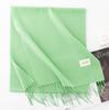 Solid Color Imitation Cashmere Scarf Women's Winter Warm Shawl Neck Scarves