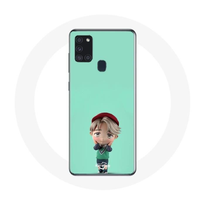 Case for Samsung Galaxy A21S BTS TinyTAN Animation Jimin