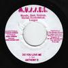 7inch Record ANTHONY B - Do You Love Me NONE M.U.S.S.E.L. 2000 Jamaica Reggae, Ska & Dub Used