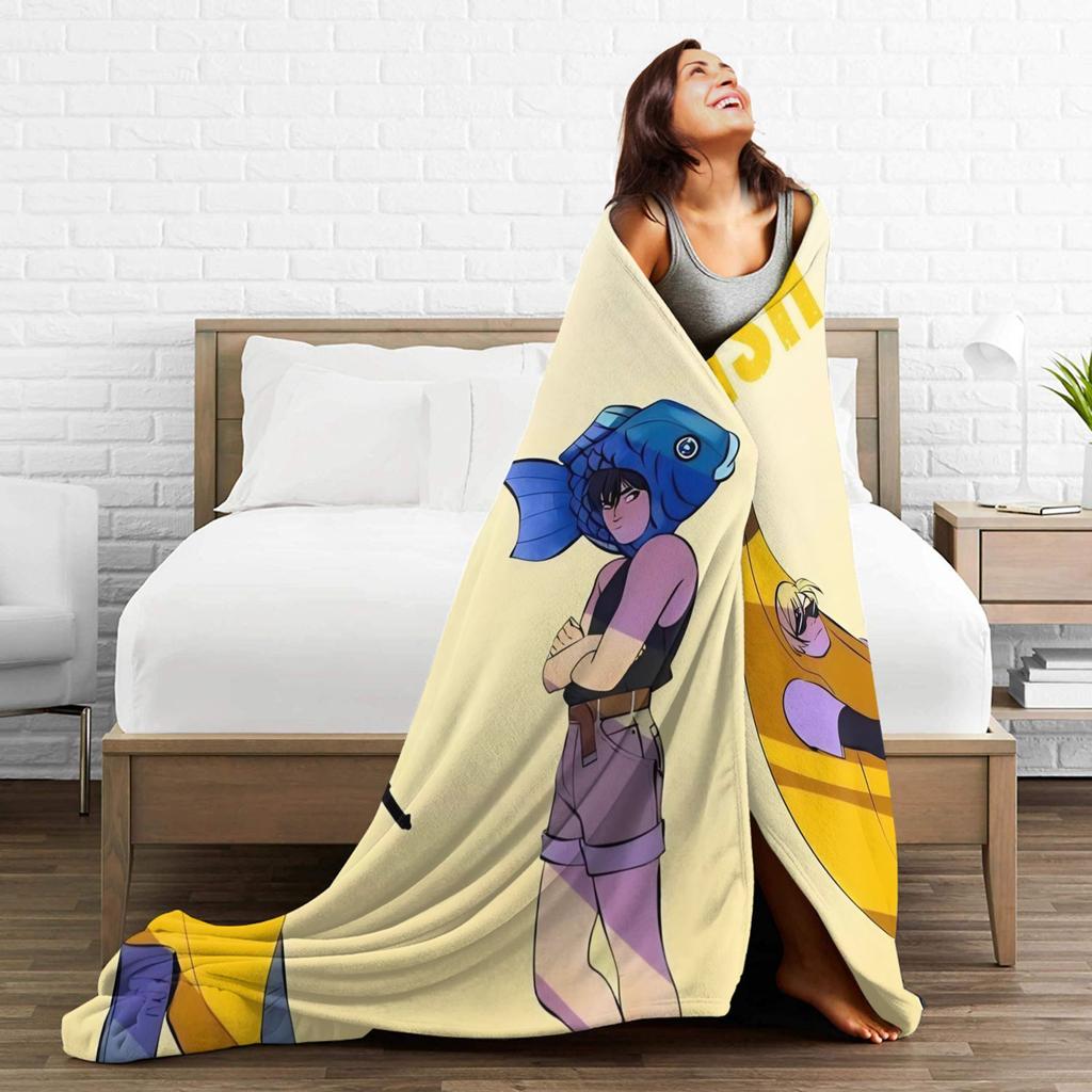 Banana Fish Anime Accessories Blanket Ultra Soft Throw Blankets for Living Room 50x60 Inches Multi-size Throws And Blankets