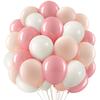 50-Piece Matte Balloon Set for Birthday Party Decoration