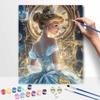 Disney Золушка цифровой набор для масляной живописи DIY ручная работа украшение для дома подарок