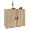 Sideboard Sonoma Oak 80 x 33 x 70 cm Particleboard