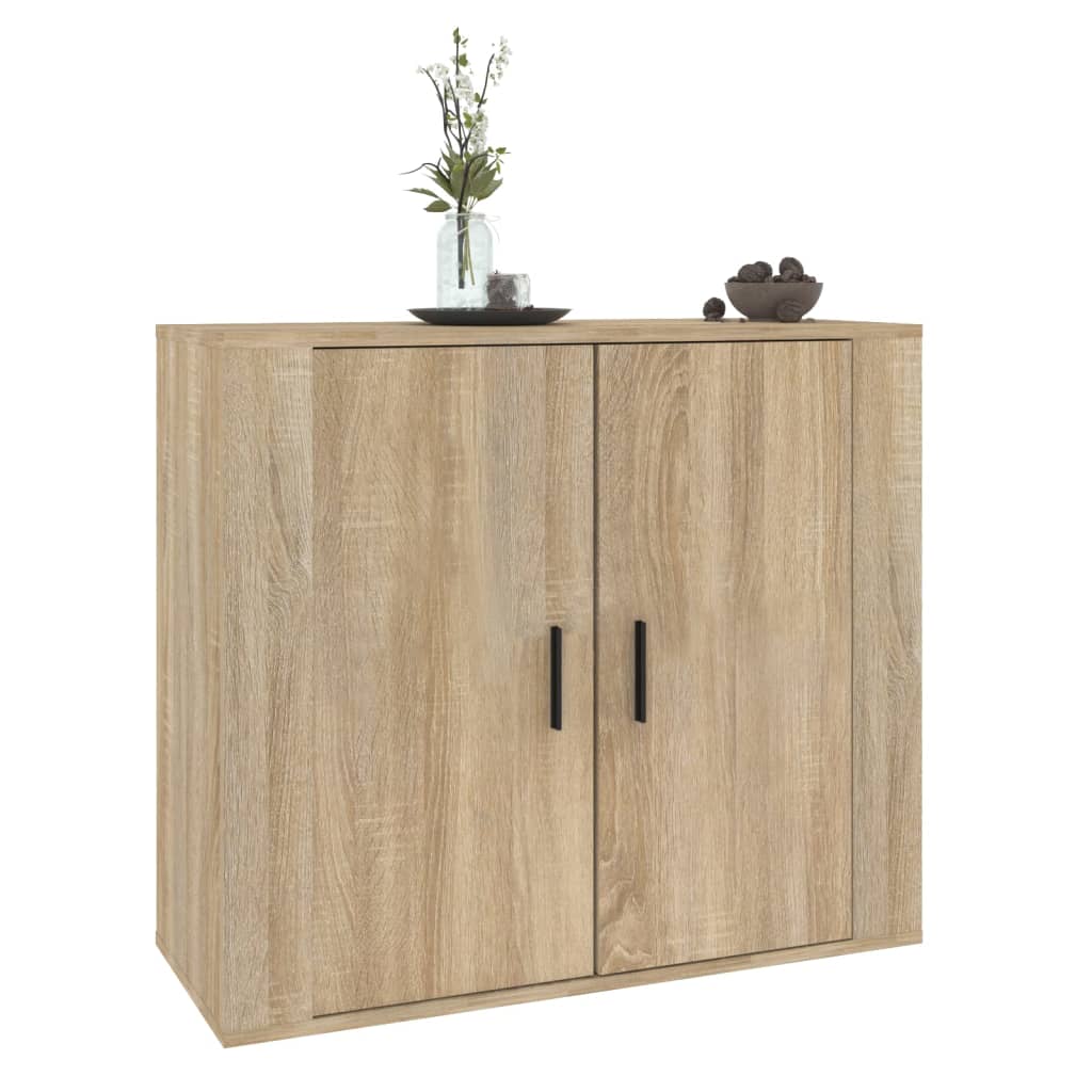 Sideboard Sonoma Oak 80 x 33 x 70 cm Particleboard