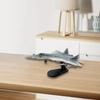 1:72 SU-57 Aircraft Model Attack Fighter Plane with Display Base for Home