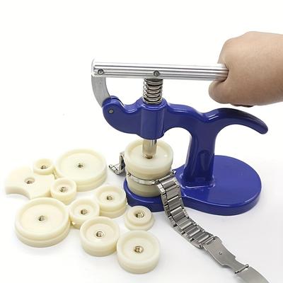 Ремонт часов, длина 18 см, задняя часть часов, набор инструментов для часов, пресс, набор прессов для ремонта часов