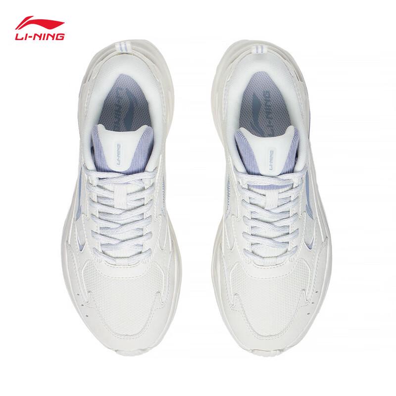 Li-Ning Женские дышащие папины кроссовки Qi Xing из сетки