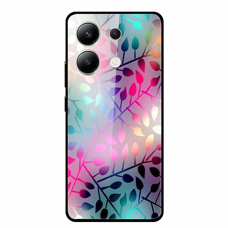 For Xiaomi Redmi Note 13 5G Phone Case Soft Bumper Tempered Glass Hard Back Cover Case For Redmi Note 13 Pro Case Note13 Pro Bag