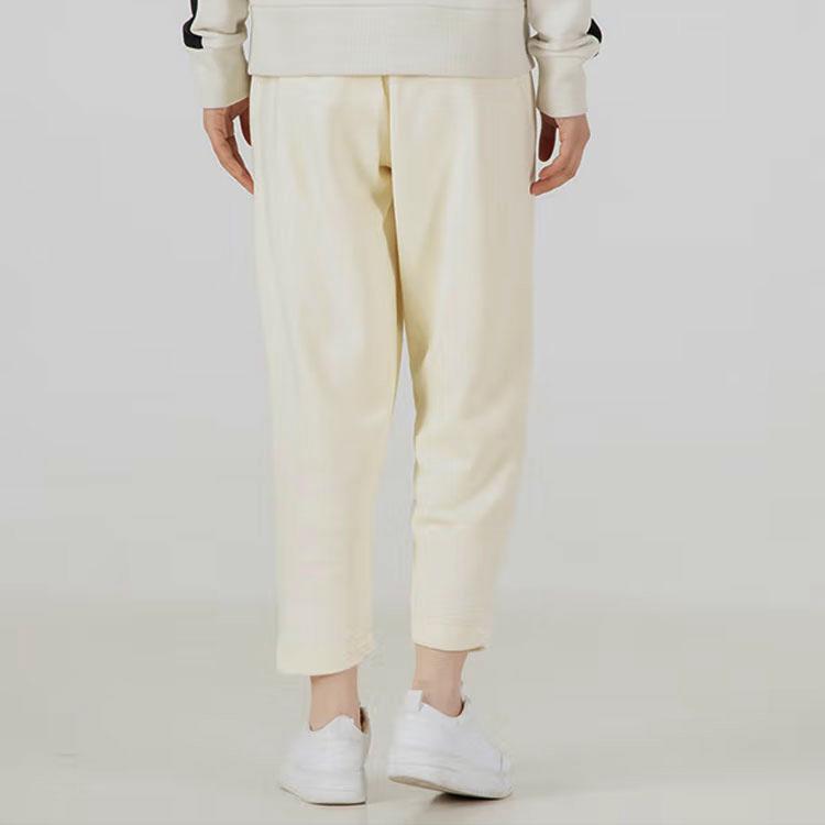 Nike Спортивная одежда Essentials Solid Logo Mid Rise Loose Fit Casual Sports Long Брюки женские низы светло-желтые DR7838-113