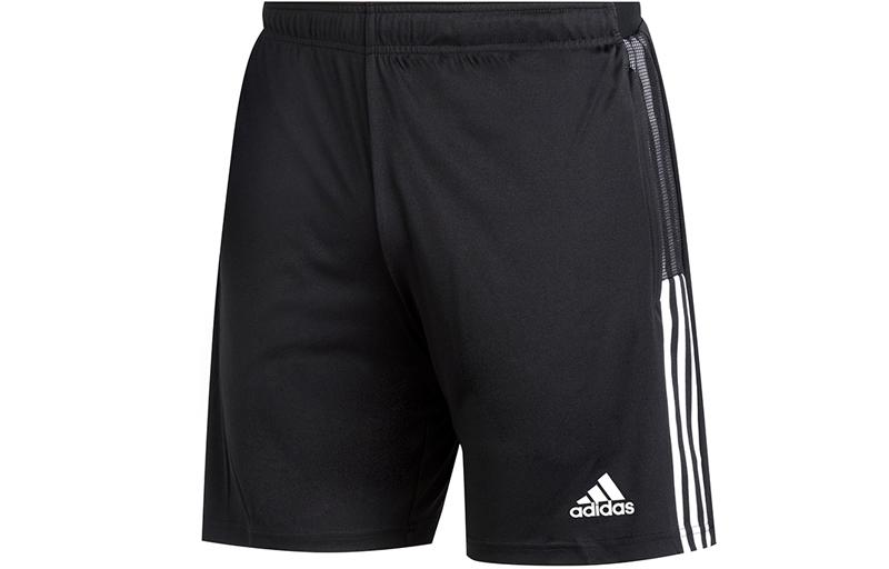 adidas Мужские черные брюки для футбола, средняя посадка GN2157