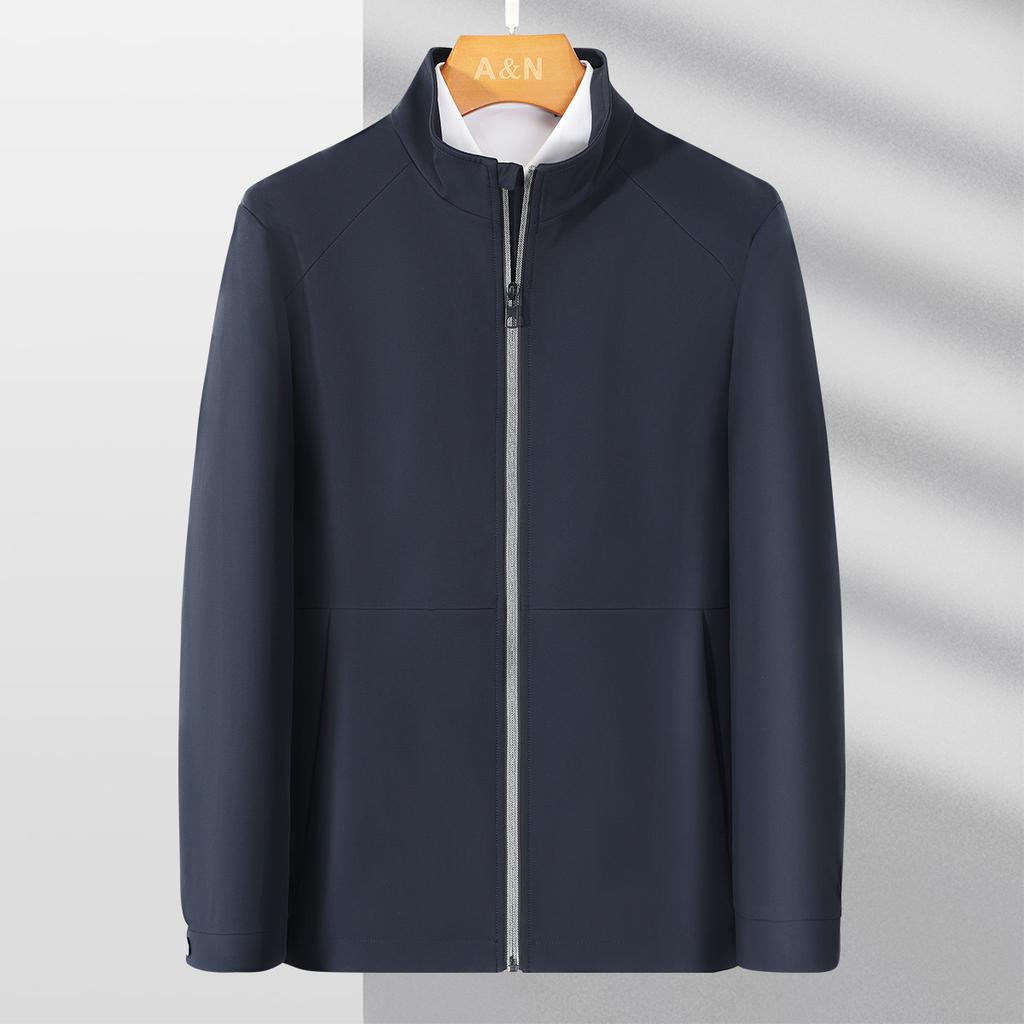 [Mulberry Silk] Autumn Money Style Men's Jacket