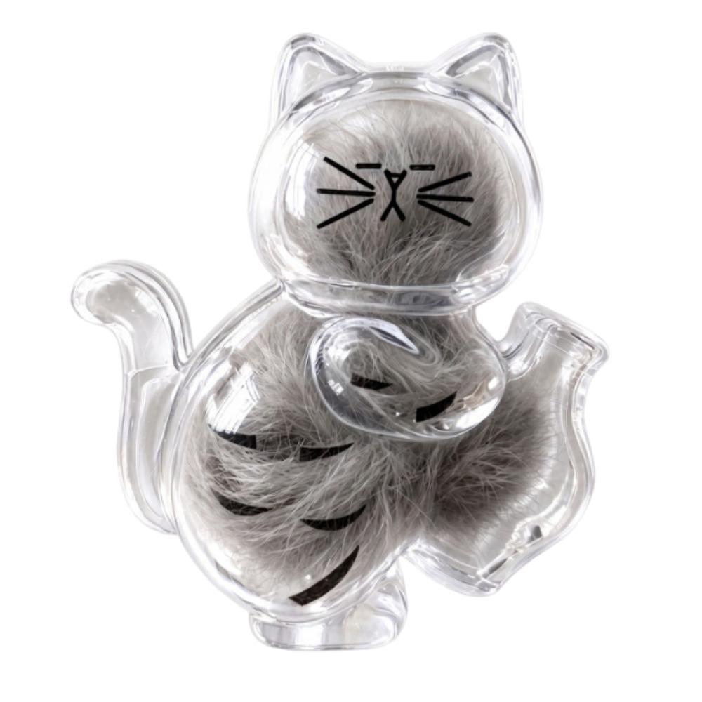 DIY Pet Hair Keepsake Box Transparent Pet Memorial Container  Pet Souvenirs