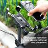 360 Rotation Universal Phone Holder for iPhone Riding MTB Stand Bracket Non-slip Cycling Shockproof Bracket GPS Clip
