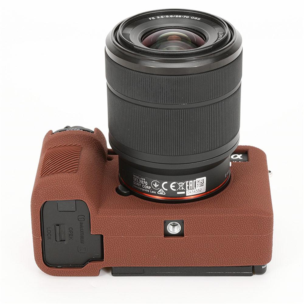 Мягкий резиновый силиконовый чехол для Sony A7C2 для Sony A7CII Alpha 7C II Защита корпуса цифровой камеры