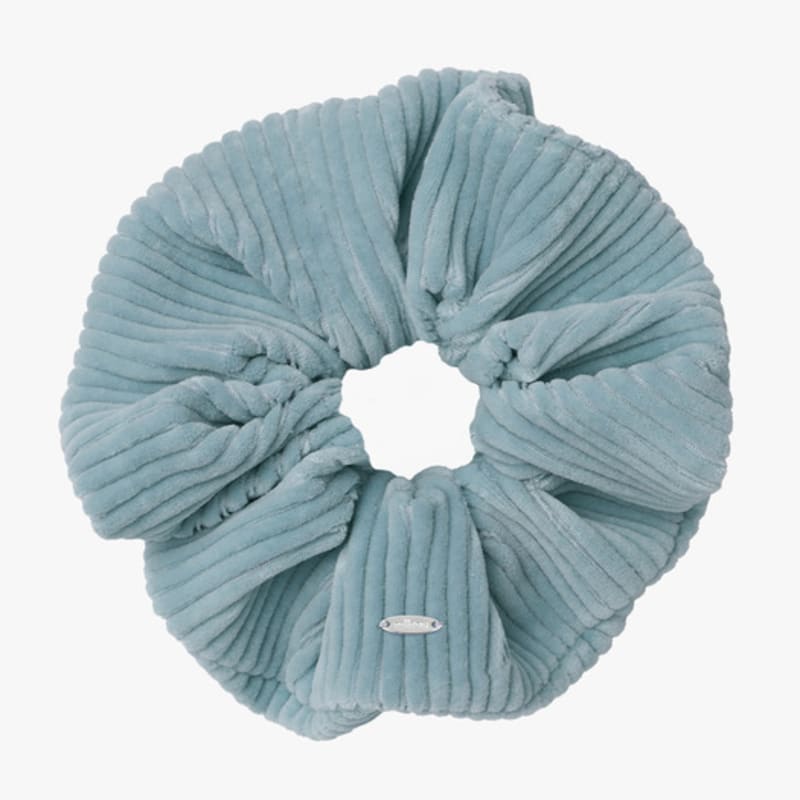Mellotory Corduroy Scrunchie (sky Blue)