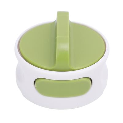 Ручной консервный нож из нержавеющей стали, ручной инструмент для открывания бутылок, экономящий место, круглая форма