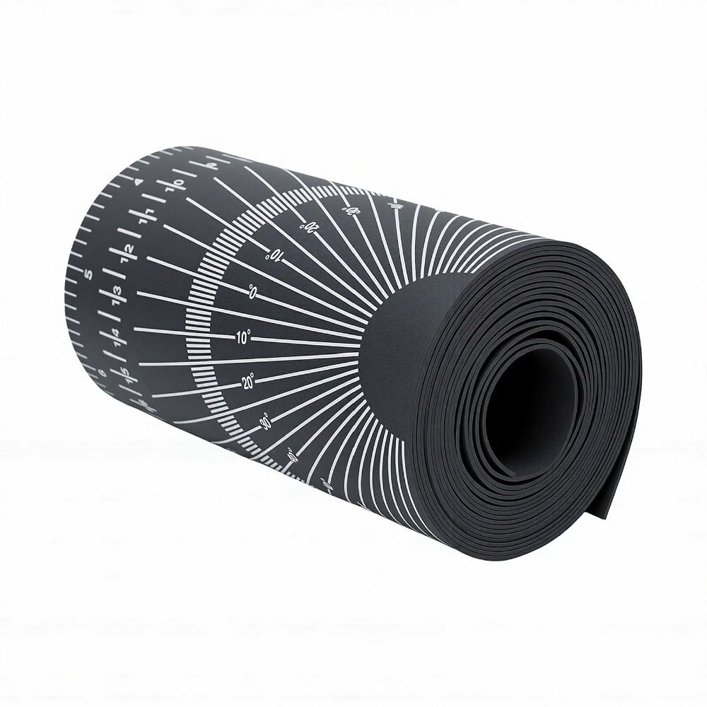 PVC Cloth Circumference Marker Flexible Layout Gauge Wrap Around Pipe Measuring Tool Pipe Fitter