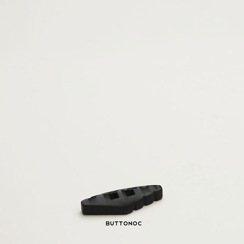 5 шт. пуговиц из смолы в форме ромба с двумя ушками, двусторонние пуговицы для шерстяной шубы, декоративные пуговицы для женской куртки, тренча